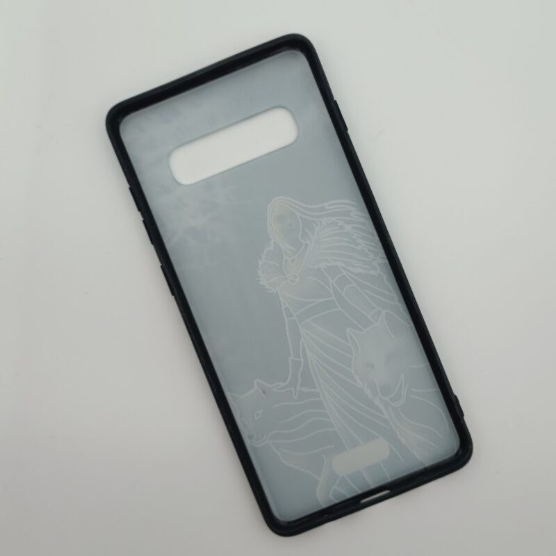 قاب گوشی Galaxy S10 Plus سامسونگ برجسته طرح دختر و گرگ کد 18331 - Image 2