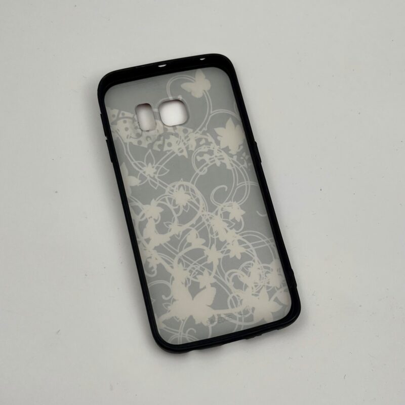 قاب گوشی Galaxy S6 Edge سامسونگ طرح فانتزی برجسته گل و پروانه کد 54162 - Image 2