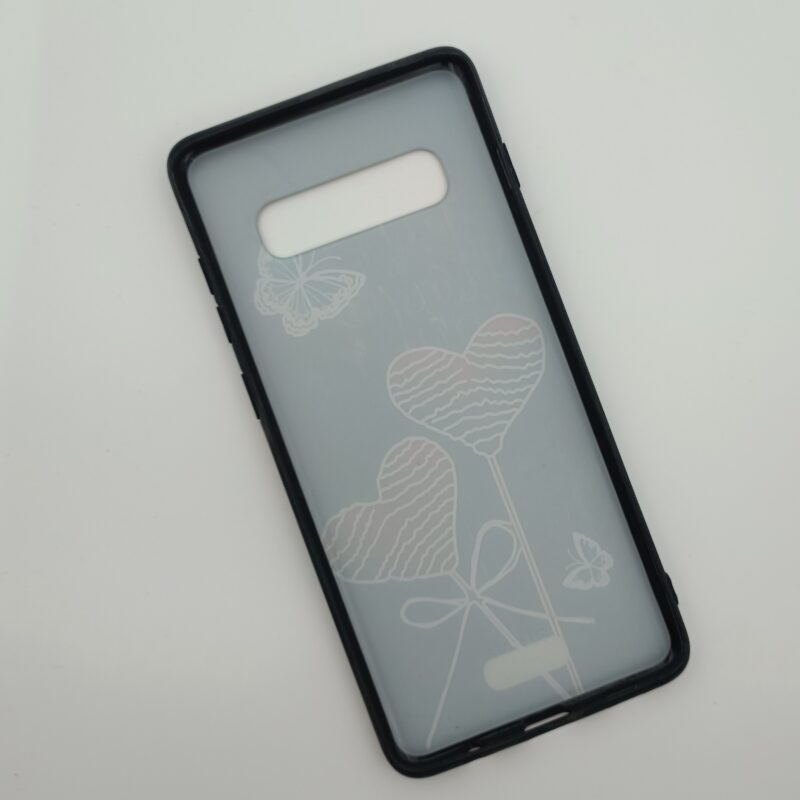 قاب گوشی Galaxy S10 Plus سامسونگ برجسته طرح قلب های چوبی کد 86665 - Image 2