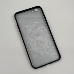 قاب گوشی iPhone 6 Plus آیفون برجسته مشکی ضد اثر انگشت طرح Nike کد 97848