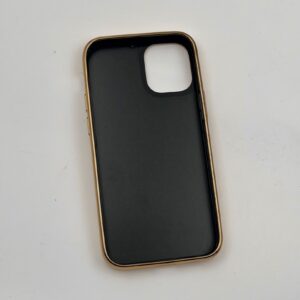 قاب گوشی iPhone 12 Mini آیفون چرمی پوست ماری آبی طلایی خاص کد 99529