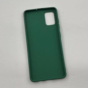 قاب گوشی Galaxy A51 سامسونگ سیلیکونی ژله ای رنگ سبز خاص Samsung کد 16344