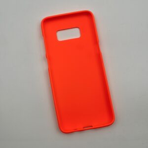 قاب گوشی Galaxy S8 سامسونگ سیلیکونی ژله ای طرح ساده رنگ نارنجی کد 30479
