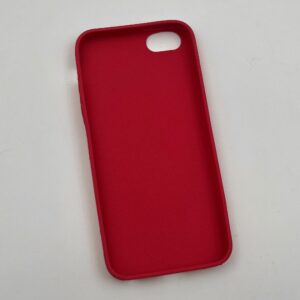 قاب گوشی iPhone 5 / iPhone 5S آیفون ژله ای POLO رنگ قرمز خاص طرح برجسته لاکچری کد 31683