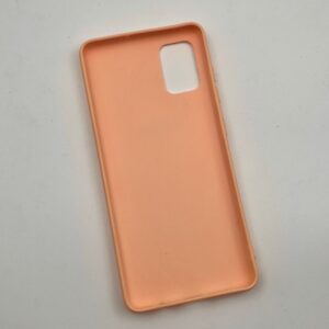 قاب گوشی Galaxy A51 سامسونگ طرح ساده رنگ گلبهی کد 39263