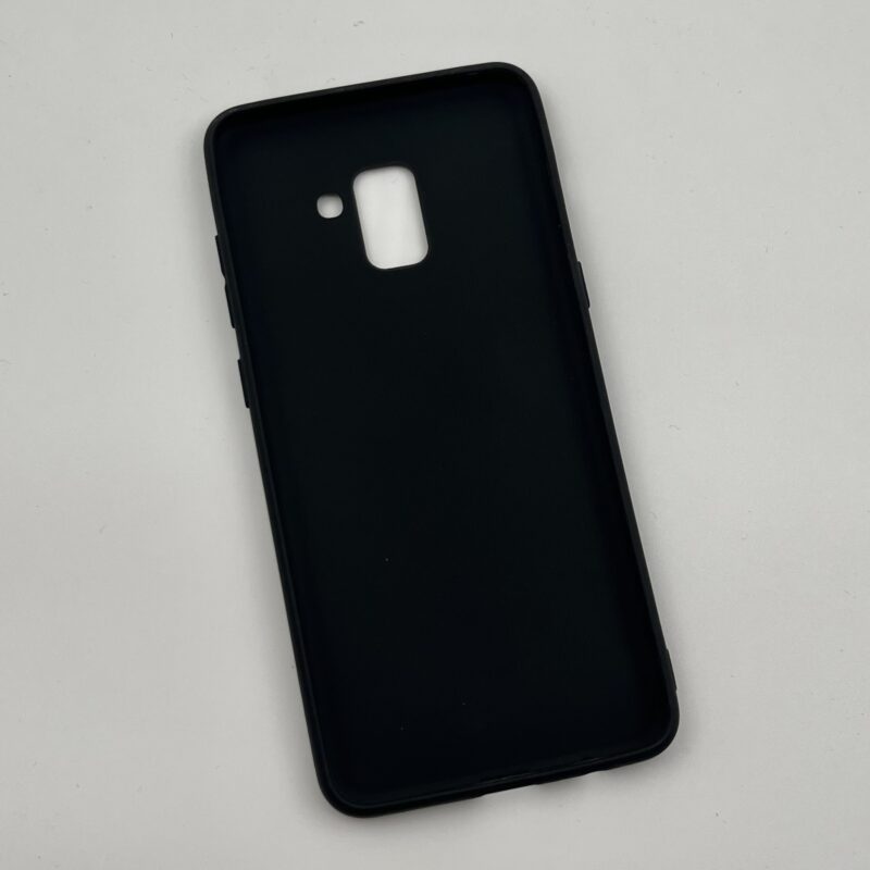 قاب گوشی (A730) Galaxy A8 Plus 2018 سامسونگ ژله ای مشکی طرح ROCK کد 40434 - Image 2