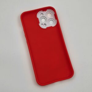 قاب گوشی iPhone 13 Pro Max آیفون ژله ای محافظ لنز دار طرح کارتونی POWERPUFF GIRLS قرمز کد 48969