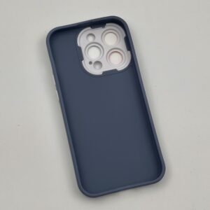 قاب گوشی iPhone 14 Pro آیفون ژله ای محافظ لنز دار طرح MICKY MOUSE آبی کد 74050