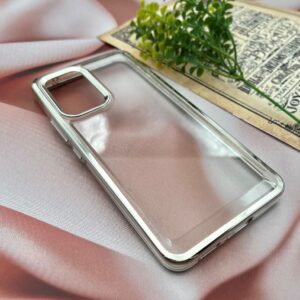 قاب گوشی Galaxy A53 5G سامسونگ FASHION CASE اورجینال شفاف طلقی شیشه ای نقره ای کد 20779