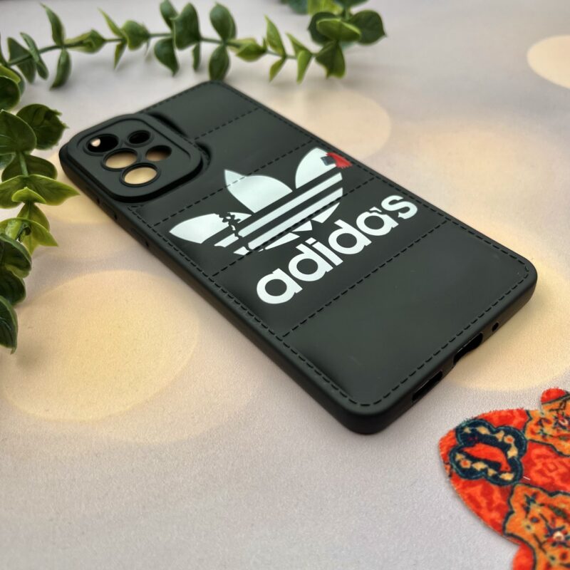 قاب گوشی Galaxy A73 سامسونگ پافری محافظ لنز دار طرح آدیداس adidas مشکی کد 29212 - Image 2