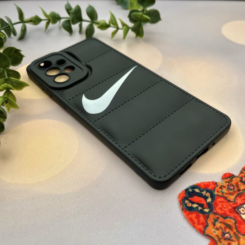 قاب گوشی Galaxy A73 سامسونگ پافری محافظ لنز دار طرح NIKE نایک مشکی کد 34449 - Image 2