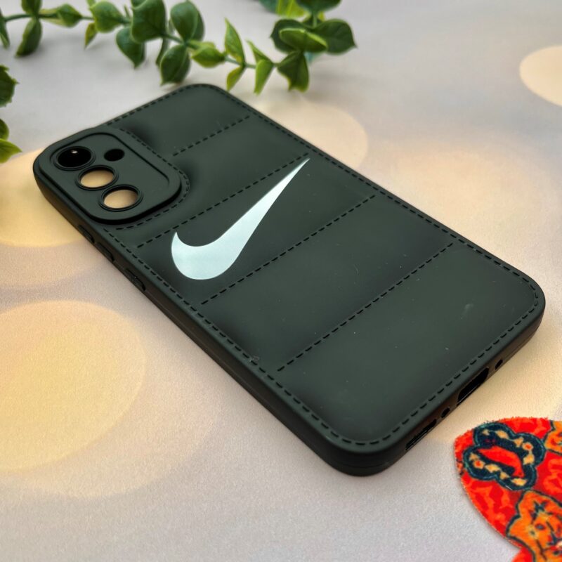 قاب گوشی Galaxy A34 سامسونگ پافری محافظ لنز دار طرح NIKE نایک مشکی کد 46609 - Image 2
