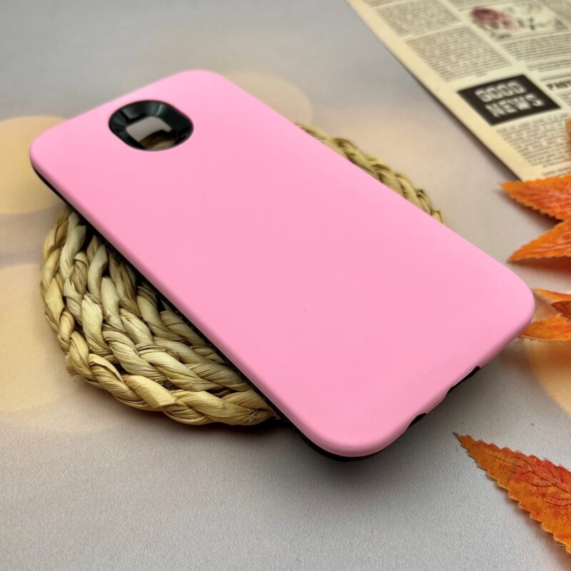 قاب گوشی (Galaxy J7 Pro (J730 سامسونگ دو تکه ضد ضربه مقاوم محافظ لنز دار رنگ صورتی کد 51911 - Image 2