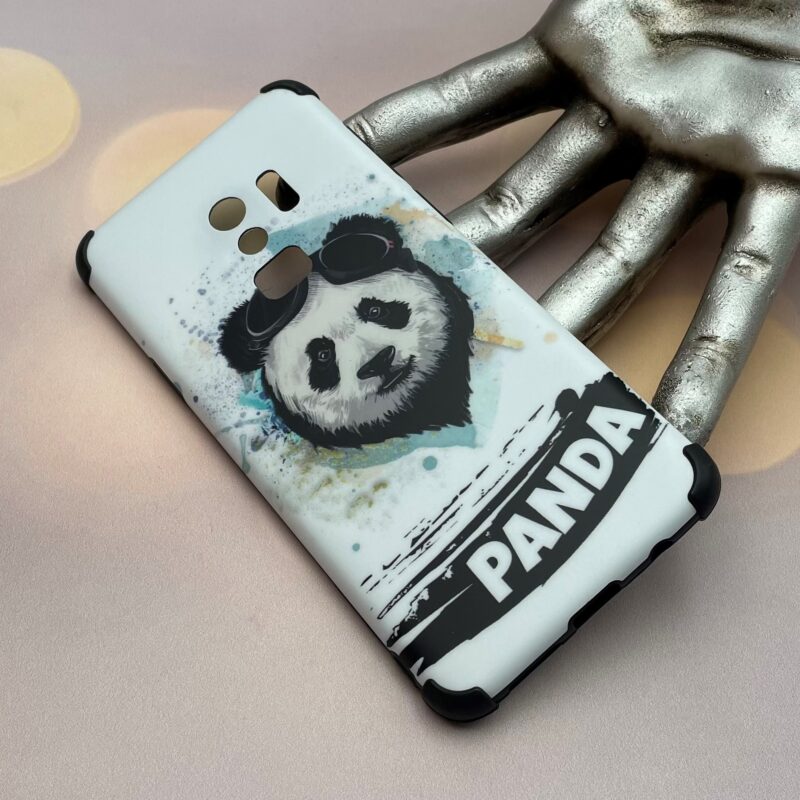 قاب گوشی Galaxy S9 Plus سامسونگ ایربگ دار دور ژله ای طرح پاندا محافظ لنز دار کد 12658 - Image 2