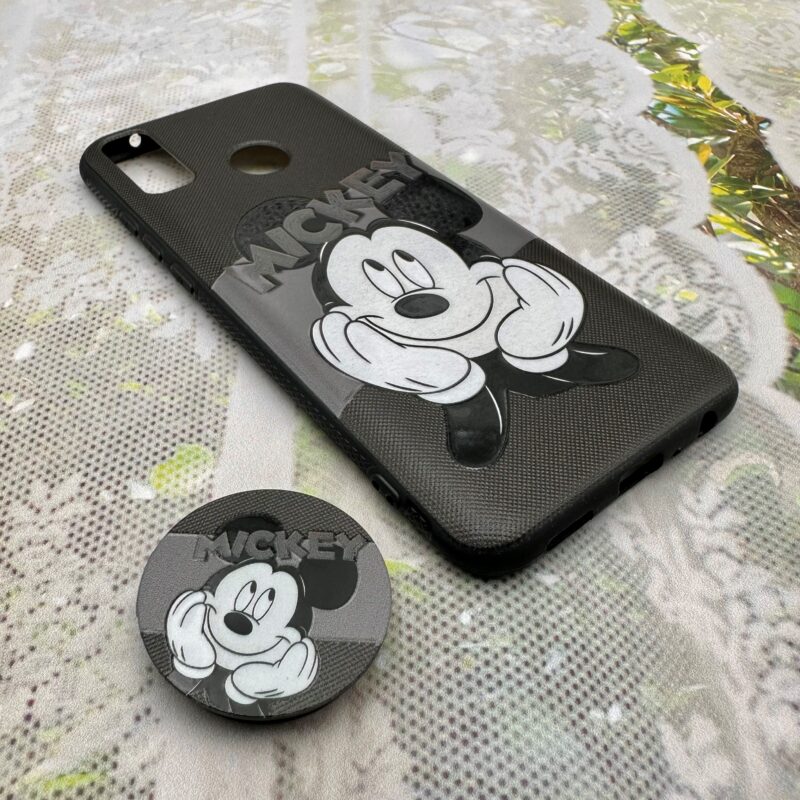 قاب گوشی Huawei Y9 2019 / Huawei Y8S هوآوی فانتزی سوزنی برجسته طرح میکی موس پاپ سوکت دار کد 97210 - Image 2
