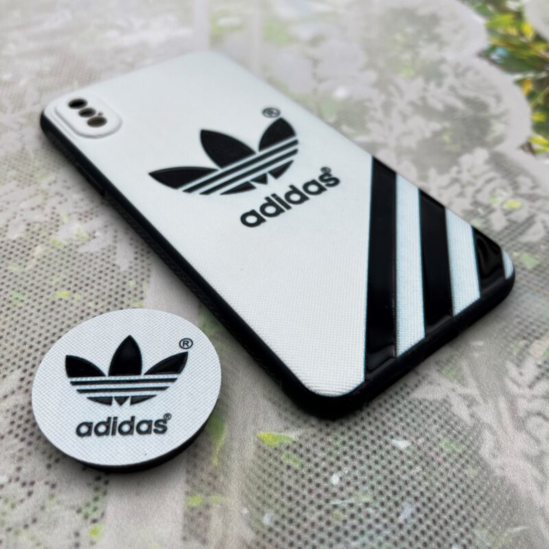 قاب گوشی iPhone X / iPhone XS آیفون فانتزی سوزنی برجسته طرح آدیداس Adidas پاپ سوکت دار کد 97587 - Image 2