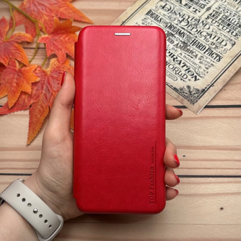 کیف مگنتی گوشی Galaxy S9 Plus سامسونگ چرمی جاکارتی رنگ قرمز کد 70489 - Image 3