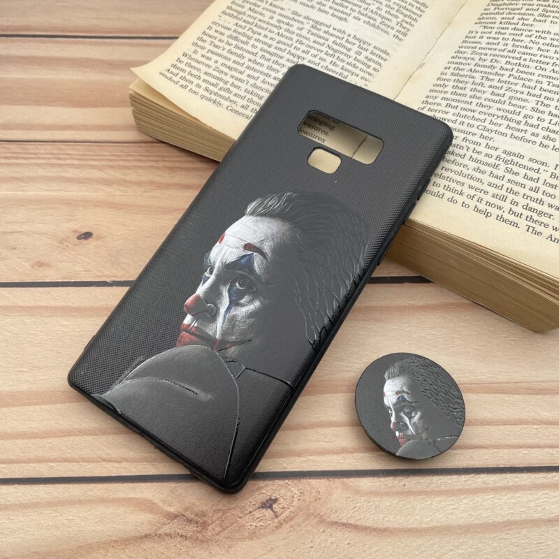 قاب گوشی Galaxy Note 9 سامسونگ فانتزی برجسته سوزنی طرح جوکر پاپ سوکت دار کد 82626 - Image 2