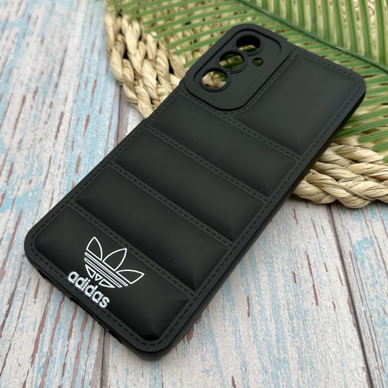 قاب گوشی Galaxy A14 سامسونگ پافری طرح آدیداس Adidas مشکی محافظ لنز دار کد 99026 - Image 2