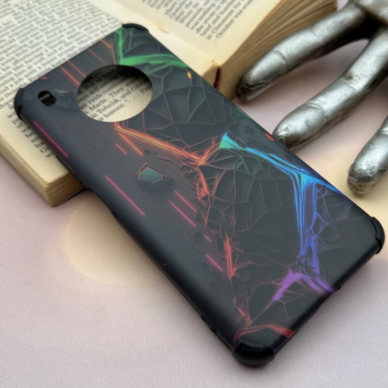 قاب گوشی Huawei Y9A هوآوی ایربگ دار دور ژله ای طرح فانتزی محافظ لنز دار کد 19290 - Image 2