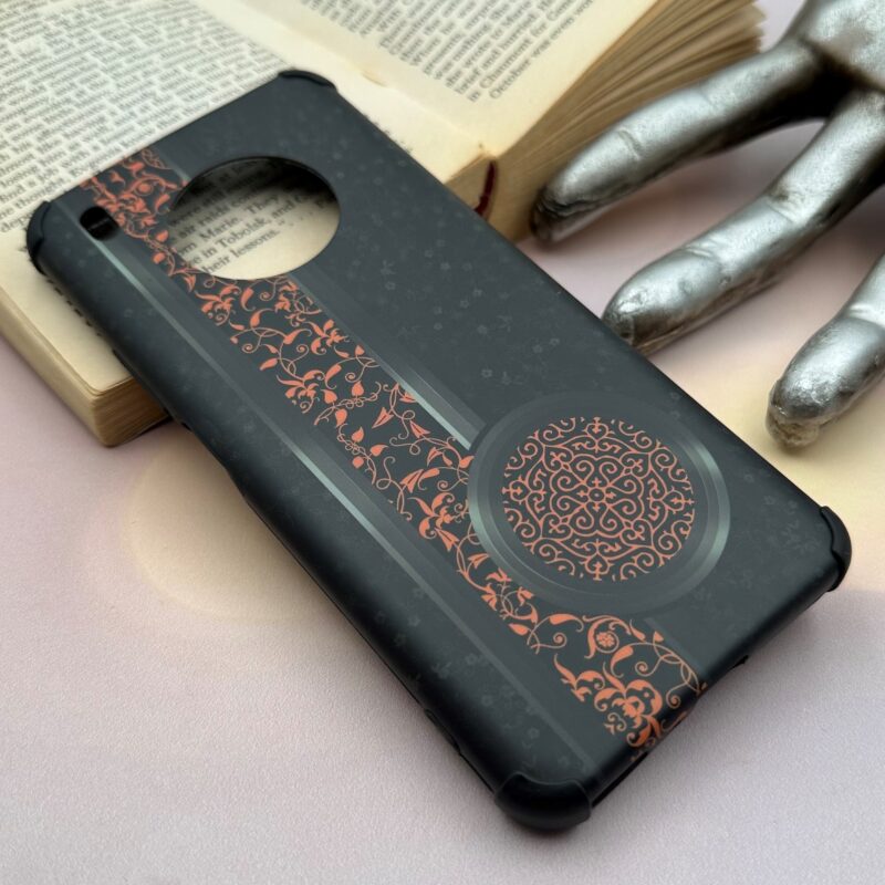 قاب گوشی Huawei Y9A هوآوی ایربگ دار دور ژله ای طرح فانتزی محافظ لنز دار کد 40399 - Image 2