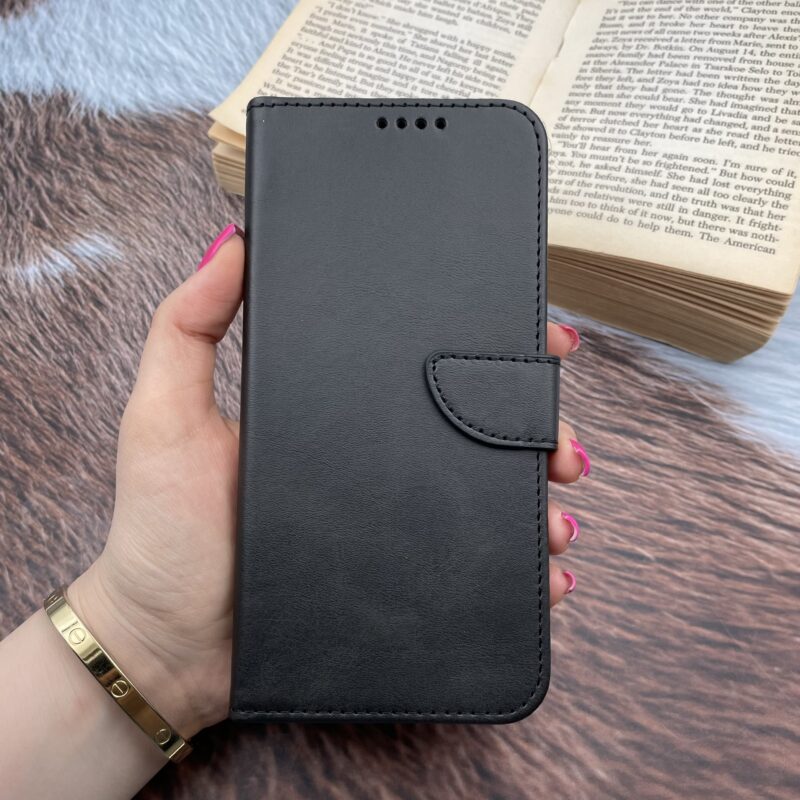 کیف گوشی Galaxy A30S / Galaxy A50S / Galaxy A50 سامسونگ چرم مگنتی جاکارتی محافظ لنزدار مشکی کد 72874 - Image 3