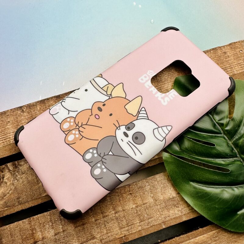 قاب گوشی Galaxy S9 سامسونگ ایربگ دار دور ژله ای طرح فانتزی محافظ لنز دار کد 83899 - Image 2