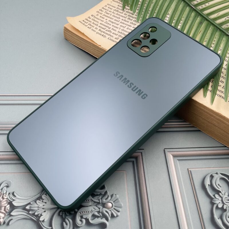 قاب گوشی Galaxy A51 سامسونگ PVD اورجینال ضد خش دور سیلیکونی محافظ لنزدار رنگ سبز کد 11008 - Image 2