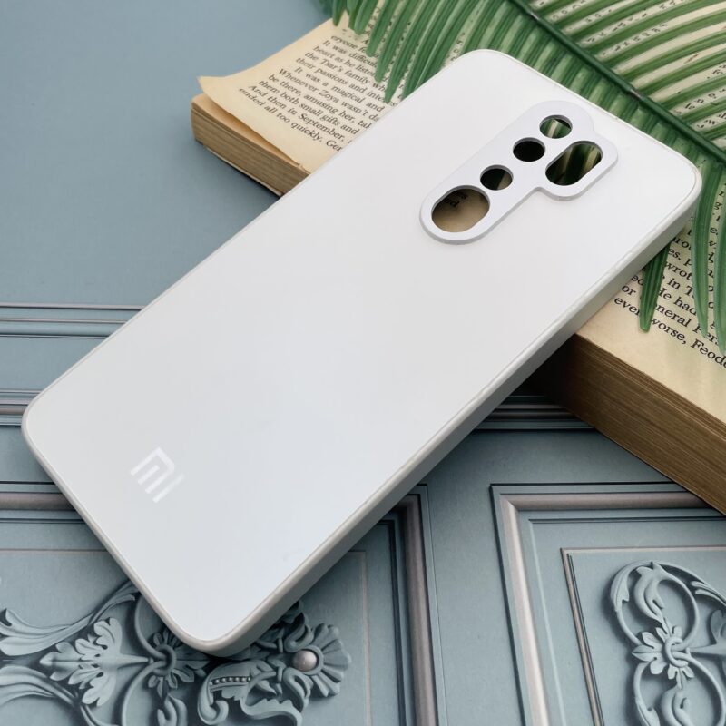 قاب گوشی Redmi Note 8 Pro شیائومی PVD اورجینال دور سیلیکونی محافظ لنزدار رنگ سفید کد 17953 - Image 2