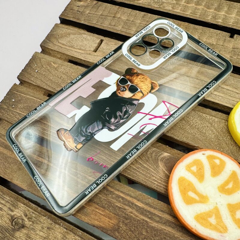 قاب گوشی Galaxy A73 سامسونگ ژله ای طرح تدی محافظ لنزدار کد 19406 - Image 2