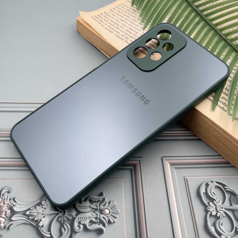 قاب گوشی A23 سامسونگ PVD اورجینال دور سیلیکونی محافظ لنزدار رنگ سبز کد 24724 - Image 2