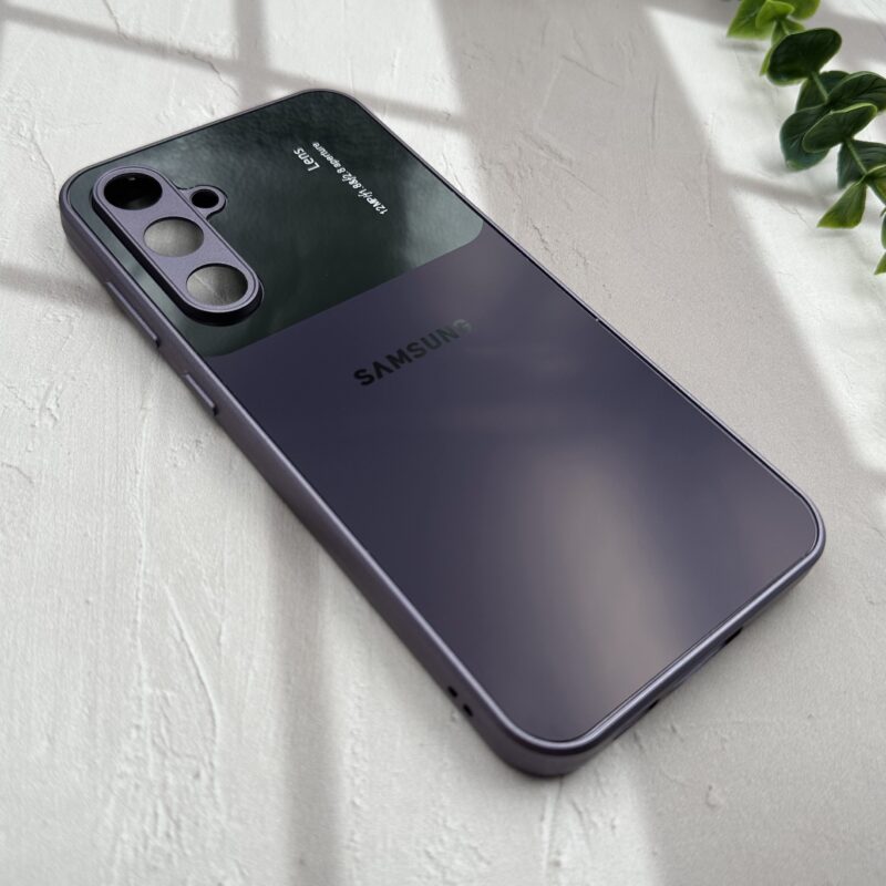 قاب گوشی Galaxy S23 FE سامسونگ PVD Camera Lense اورجینال محافظ لنز دار رنگ بنفش کد 62882 - Image 2