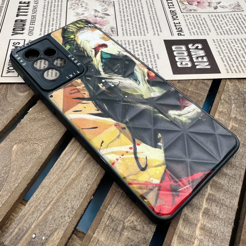 قاب گوشی Galaxy A73 سامسونگ پافری لوزی دور سیلیکونی محافظ لنزدار طرح جوکر کد 64376 - Image 2