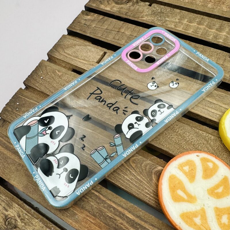 قاب گوشی A23 سامسونگ ژله ای طرح پاندا cute محافظ لنزدار کد 71278 - Image 2