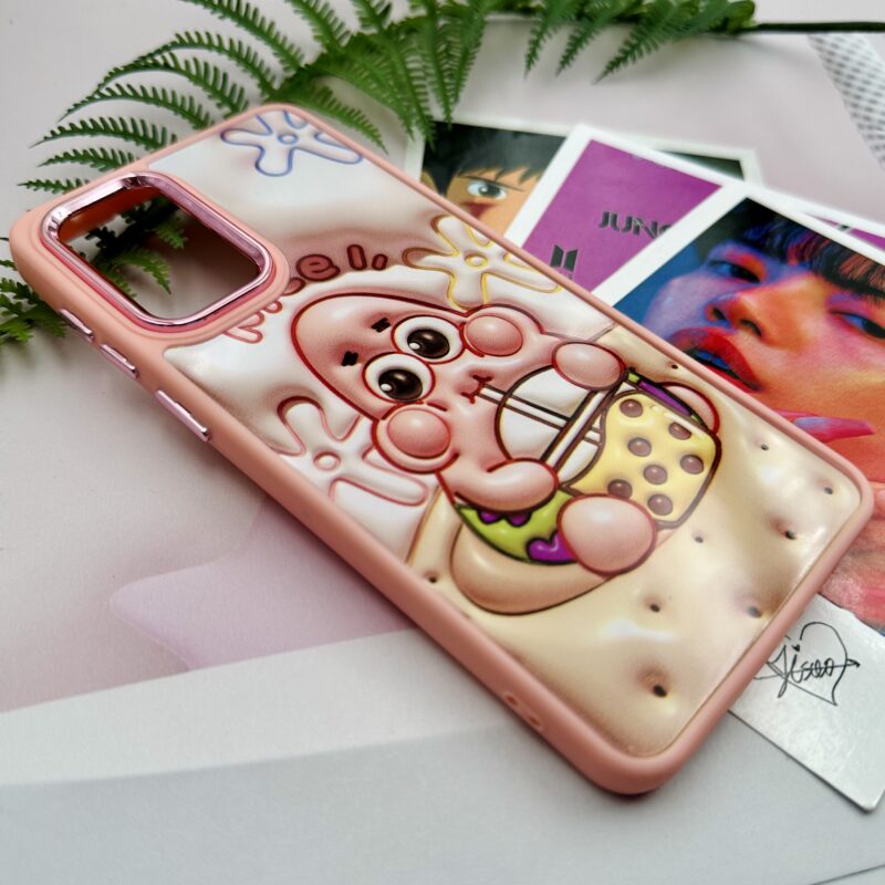 قاب گوشی Galaxy A73 سامسونگ دور سیلیکونی متال طرح سه بعدی عروسکی پاتریک کد 72379 - Image 2