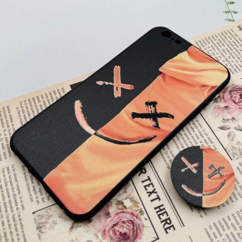 قاب گوشی iPhone 6 Plus / iPhone 6S Plus آیفون فانتزی برجسته محافظ لنز دار طرح لبخند پاپ سوکت دار کد 99236 - Image 2