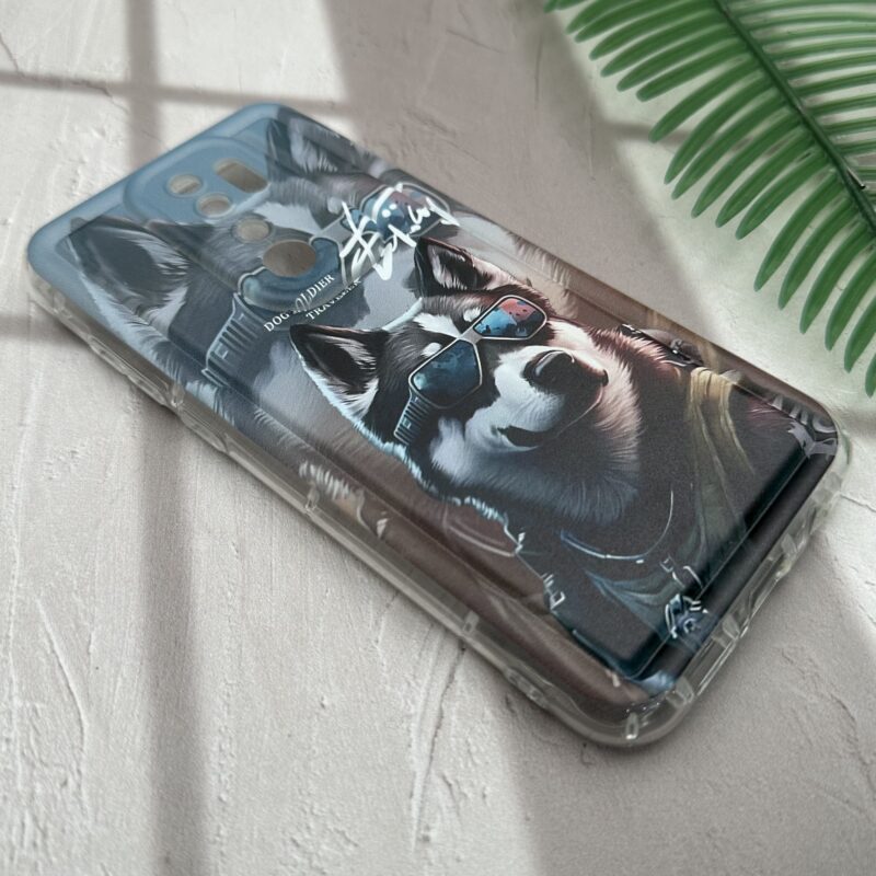 قاب گوشی Redmi Note 8 Pro شیائومی ایربگ دار رویال طرح گرگ پلیس محافظ لنز دار کد 20680 - Image 2