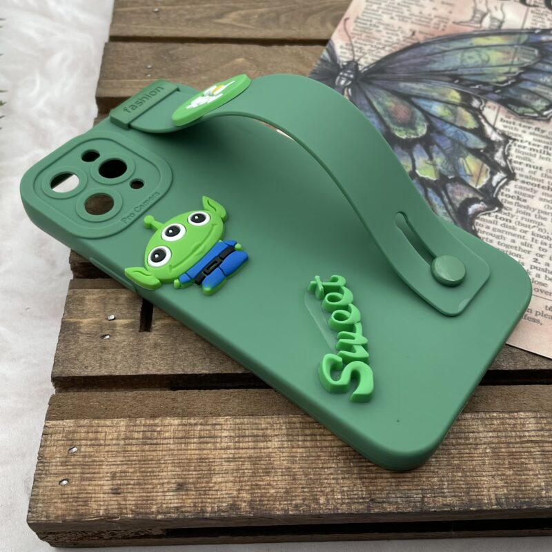 قاب گوشی iPhone 11 Pro آیفون سیلیکونی دستبندی سه بعدی برجسته طرح عروسکی sweet محافظ لنزدار کد 24165 - Image 2