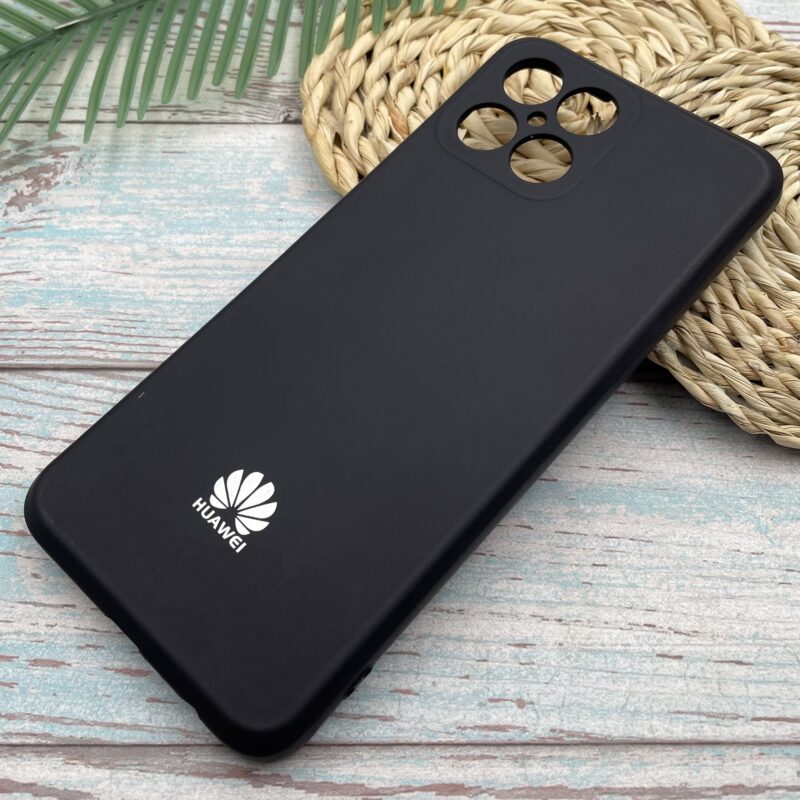 قاب گوشی HONOR X8 4G آنر سیلیکونی های کپی محافظ لنز دار مشکی کد 48196 - Image 2