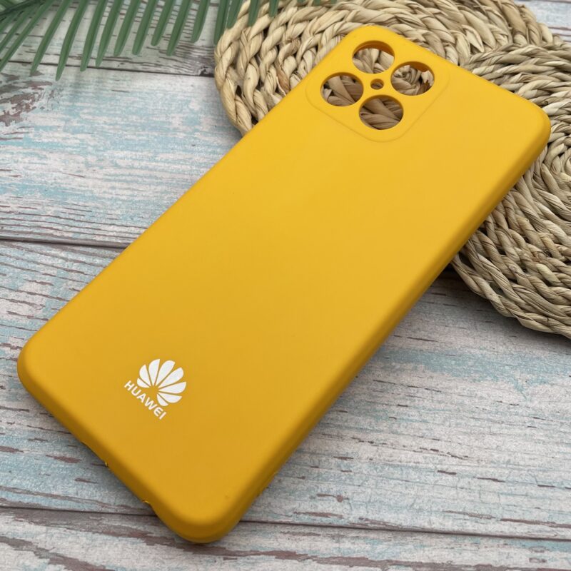 قاب گوشی HONOR X8 4G آنر سیلیکونی های کپی محافظ لنز دار زرد کد 61782 - Image 2
