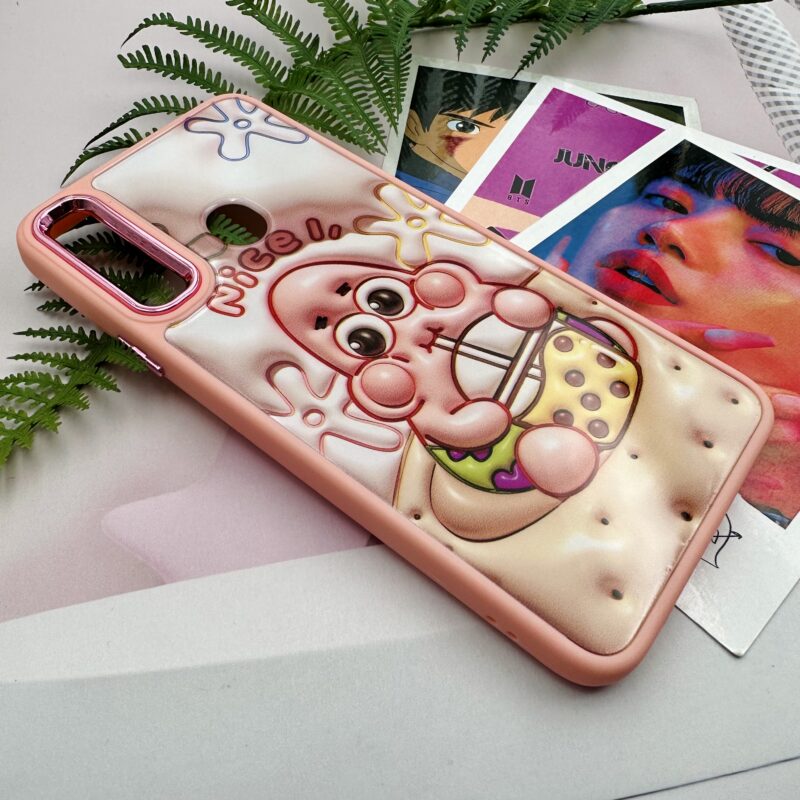 قاب گوشی Galaxy A20S سامسونگ دور سیلیکونی متال طرح سه بعدی پاتریک کد 64899 - Image 2