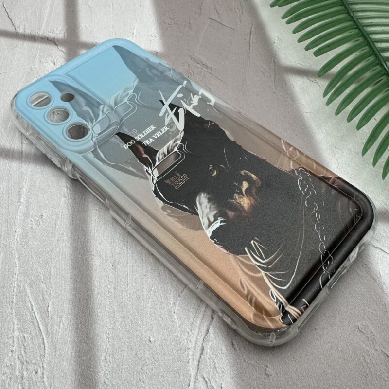 قاب گوشی Galaxy A14 سامسونگ ایربگ دار رویال طرح گرگ مشکی محافظ لنز دار کد 80996 - Image 2
