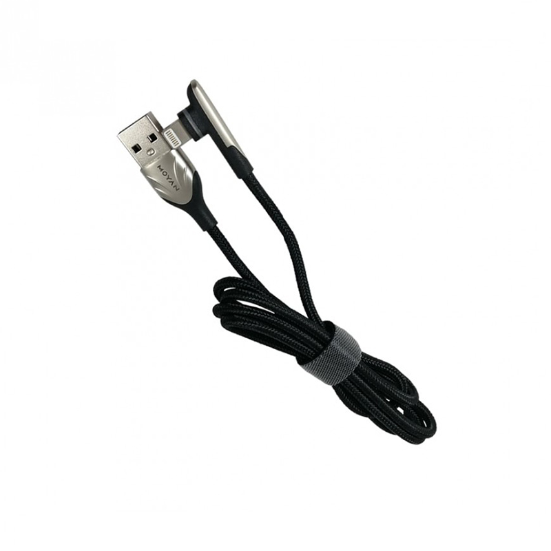 کابل شارژر USB به لایتنینگ فست سرکج آیفون MOYAN برزنتی مدل mc-14 طول 1 متر کد 15298 - Image 2