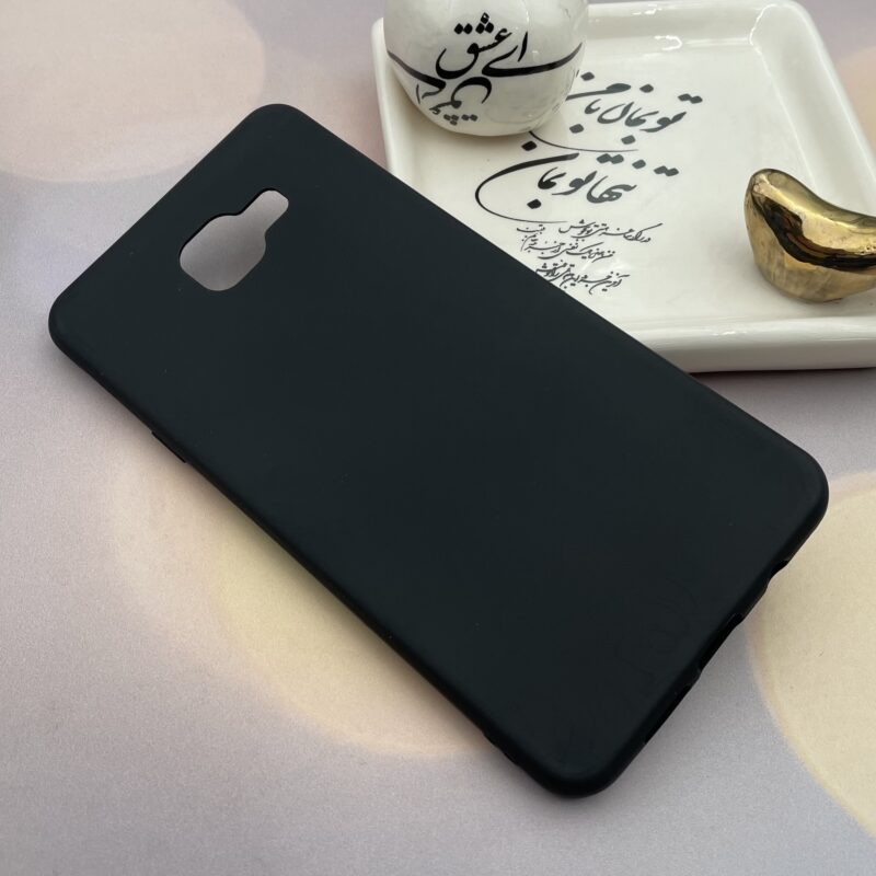 قاب گوشی (Galaxy A7 2016 (A710 سامسونگ سیلیکونی TPU محافظ لنز دار مشکی کد 18100 - Image 2