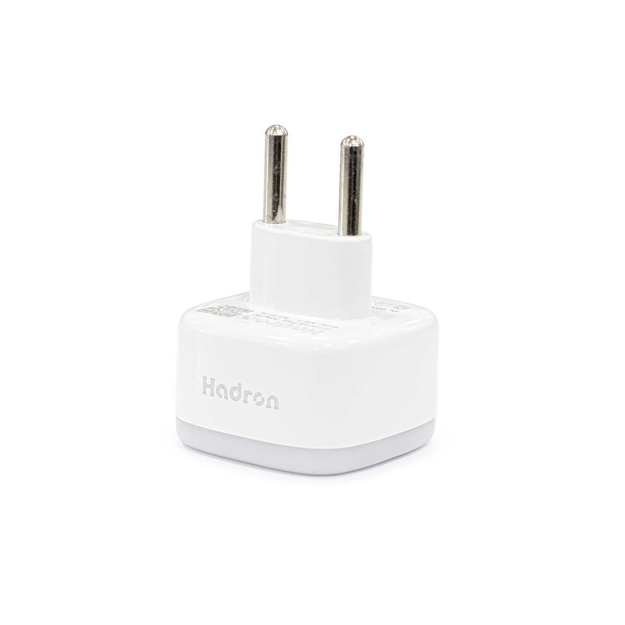 تبدیل برق اورجینال 3 به 2 چراغ دار هادرون Hadron مدل A10-1 سفید کد 89043 - Image 4
