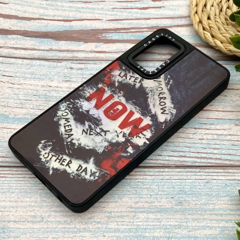 قاب گوشی A23 سامسونگ آینه ای مات دور سیلیکونی CASETIFY طرح NOW کد 26965 - Image 2