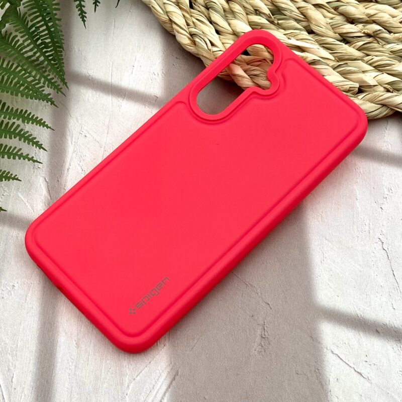 قاب گوشی Galaxy S23 FE سامسونگ سیلیکونی اورجینال SPIGEN رنگ صورتی کد 31312 - Image 2