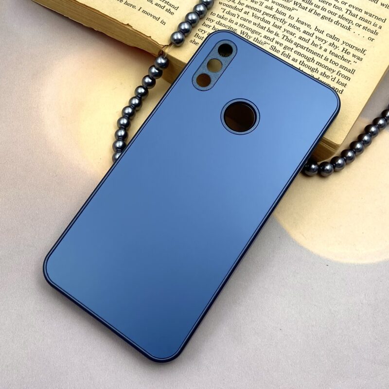 قاب گوشی Y7 2019 / Y7 Prime 2019 هوآوی PVD اورجینال ضد خش دور سیلیکونی براق محافظ لنزدار رنگ سرمه ای کد 40234 - Image 2