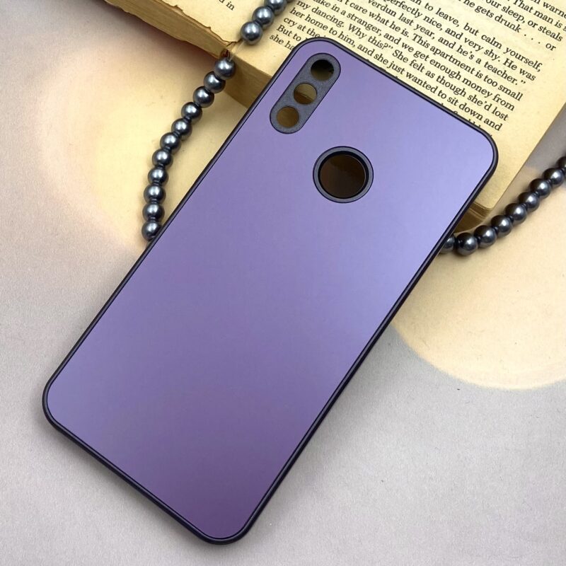 قاب گوشی Y7 2019 / Y7 Prime 2019 هوآوی PVD اورجینال ضد خش دور سیلیکونی براق محافظ لنزدار رنگ بنفش کد 46007 - Image 2