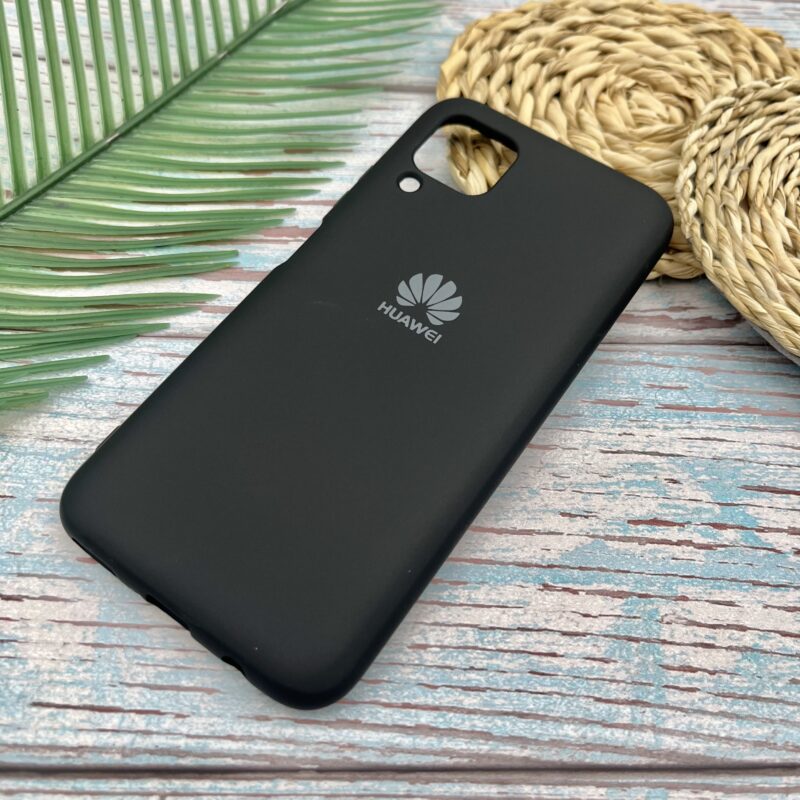 قاب گوشی Huawei Nova 7i هوآوی سیلیکونی های کپی طرح ساده مشکی کد 69475 - Image 2